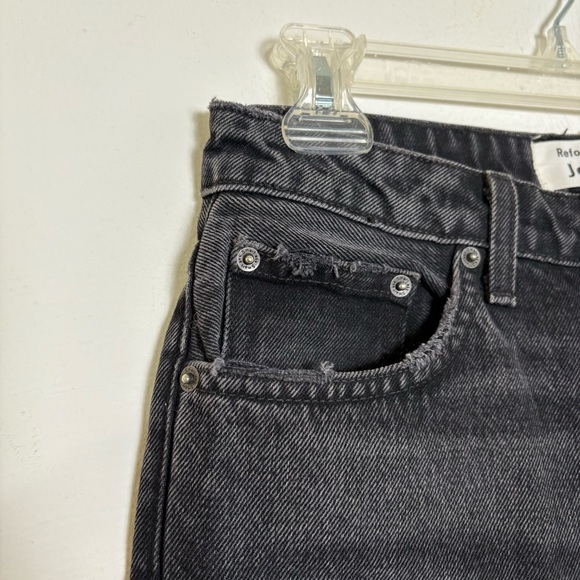 REFORMATION JEANS Fawcett Jean in Pacific Wash Made in USA Size 26 - Picture 6 of 14